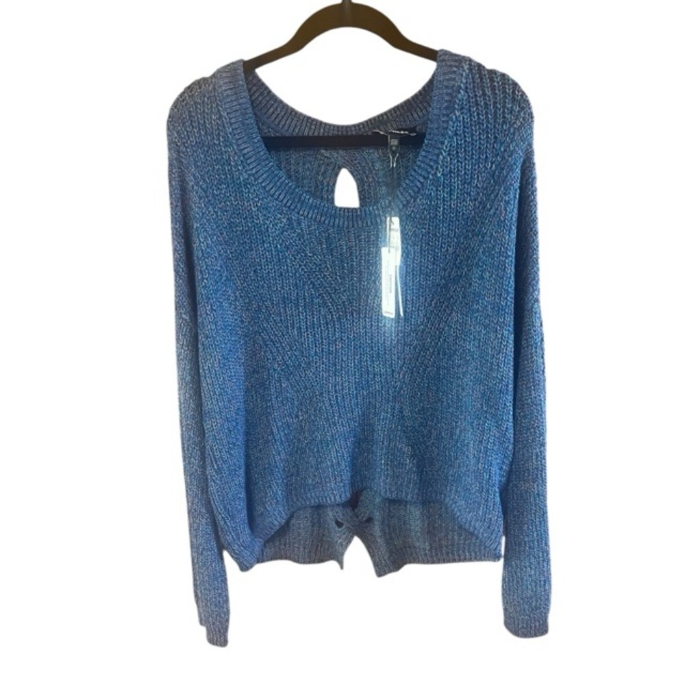 Express Blue Crew Neck Sweater